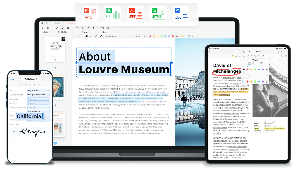 PDFgear 안내 화면