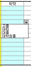 유효성 검사 V 예제 화면 2