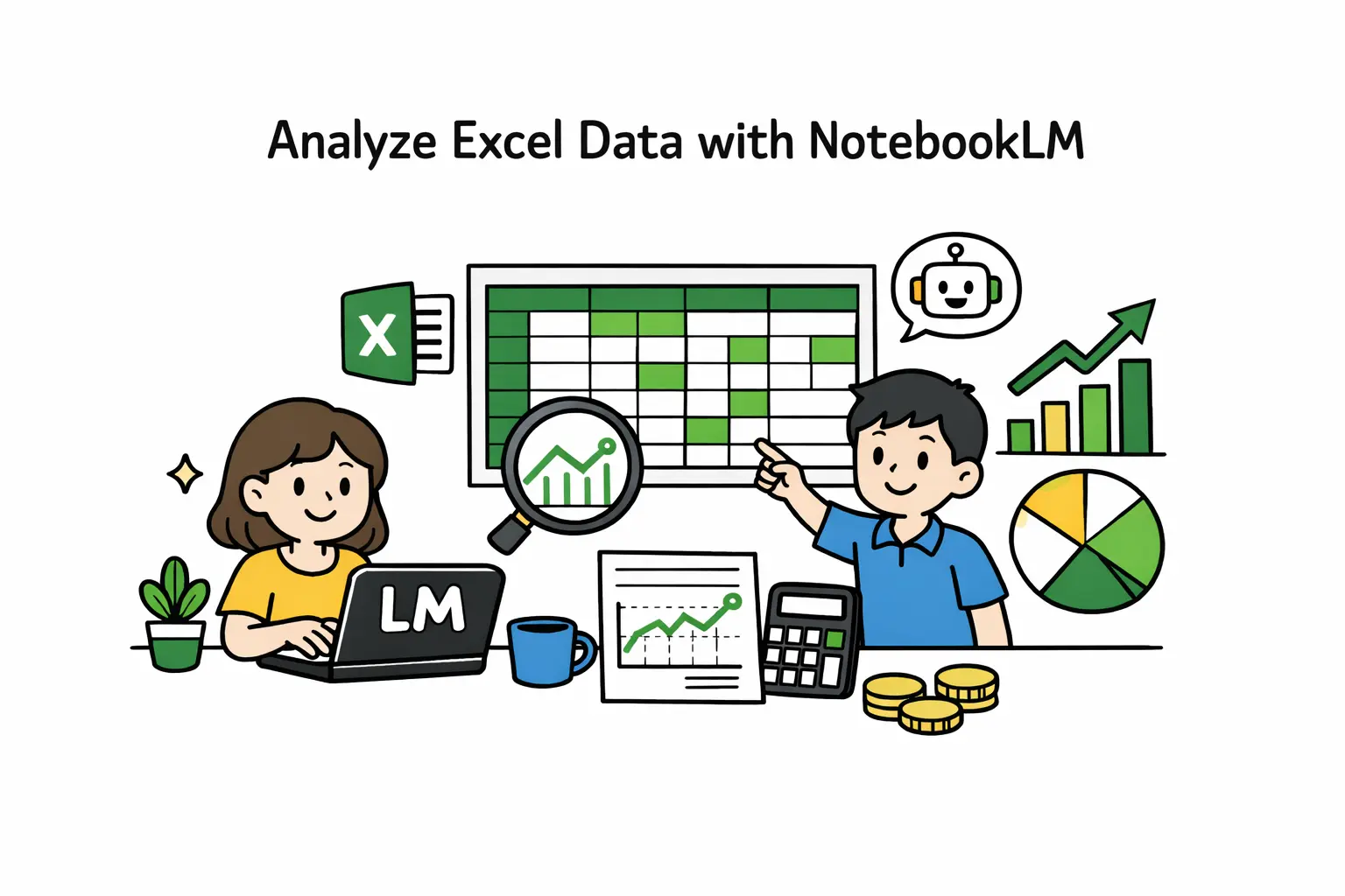노트북LM으로 엑셀 데이터 분석하기